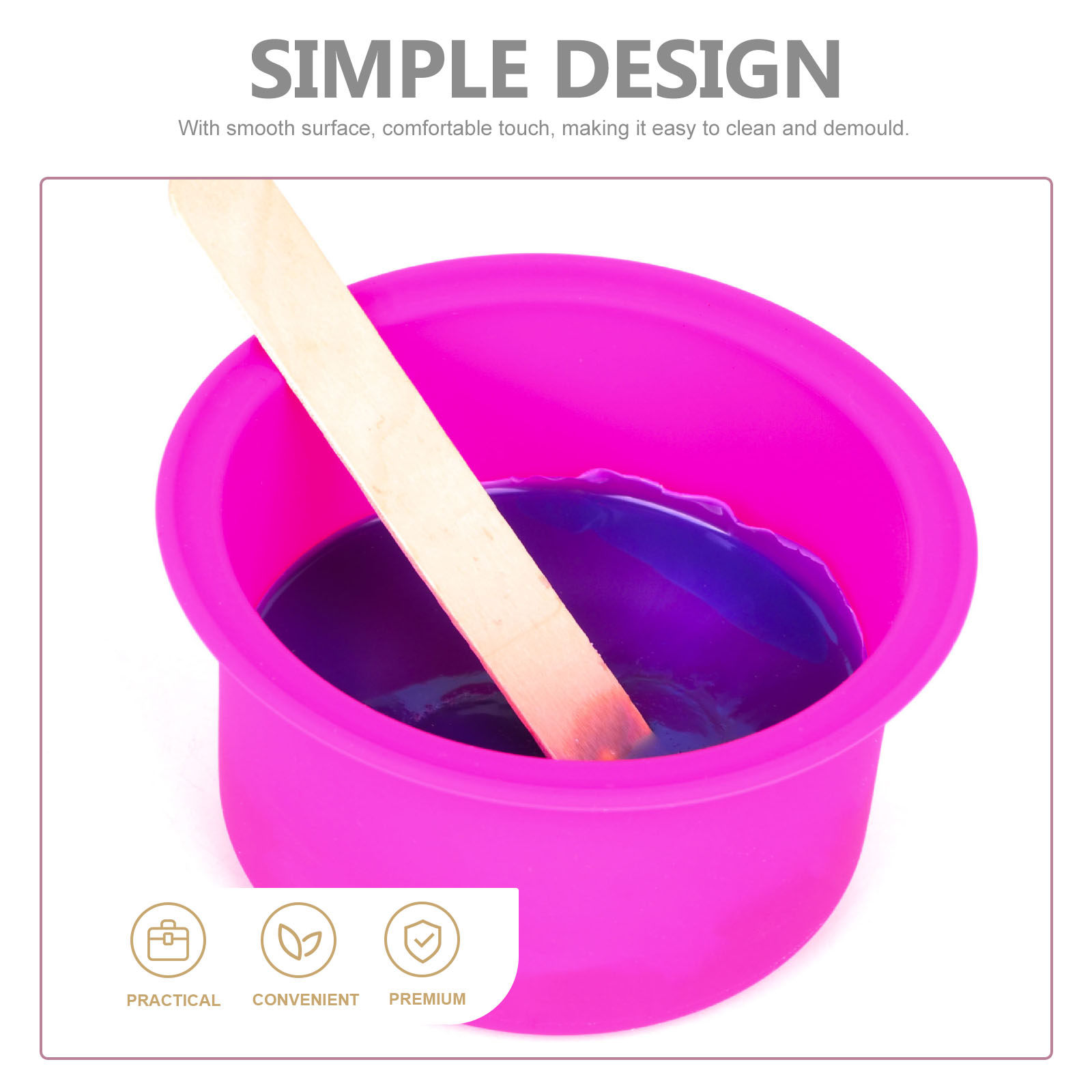 Pink Silicone Wax Melting Pot  - đánh giá và giá Wax Melting Pot