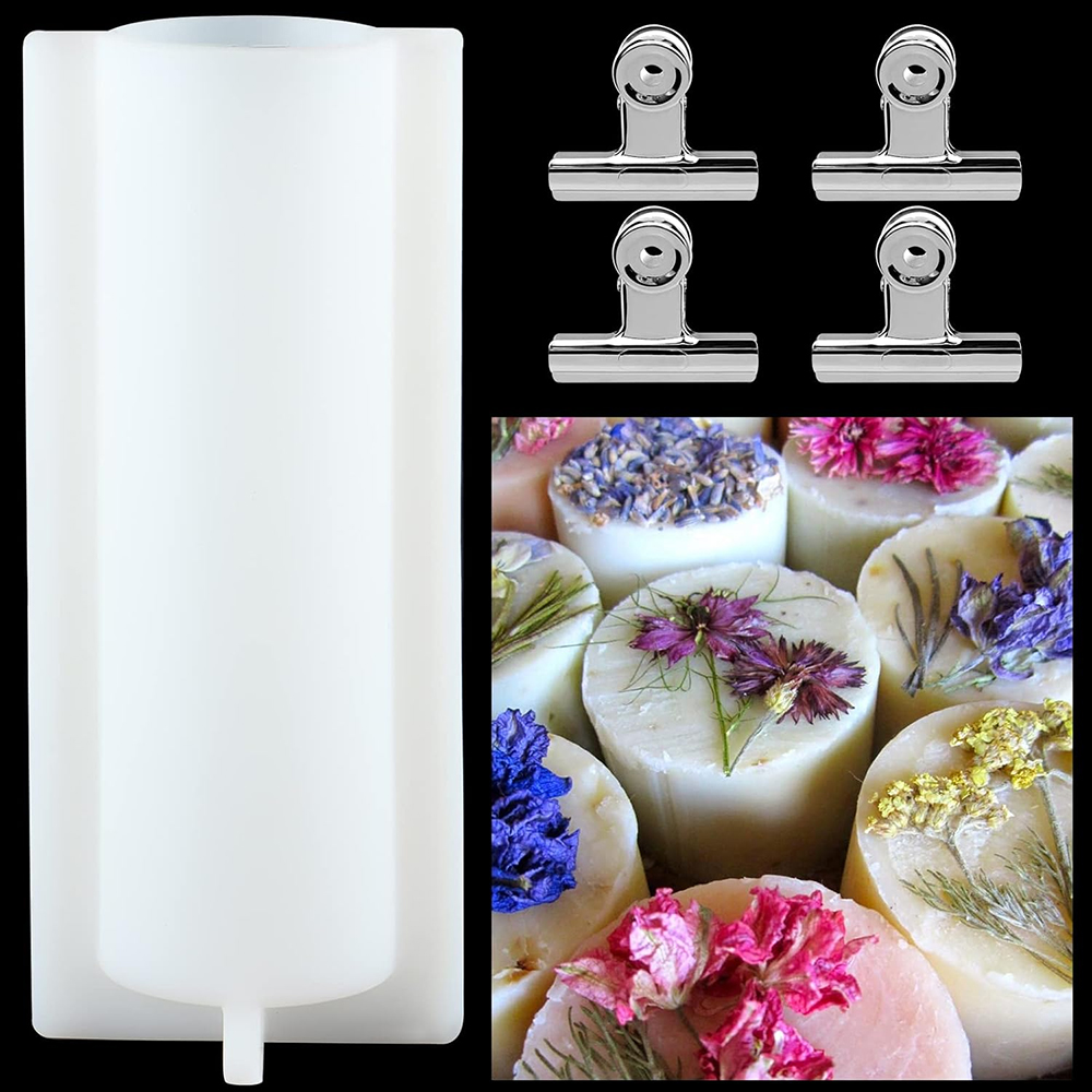 Big Cylinder Tube Soap Mold wi - đánh giá và giá Candle Supplies Storage