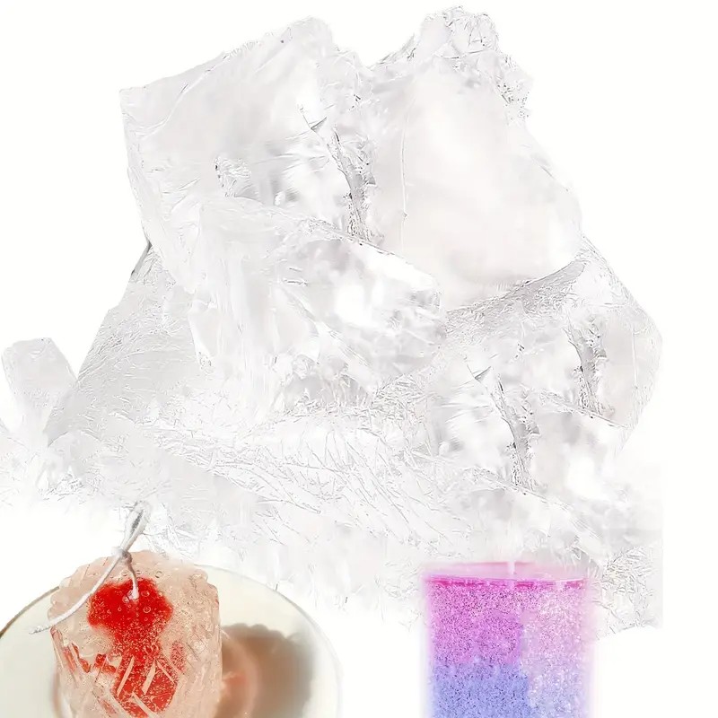 Transparent Crystal Wax, Jelly - đánh giá và giá Candle Supplies Storage