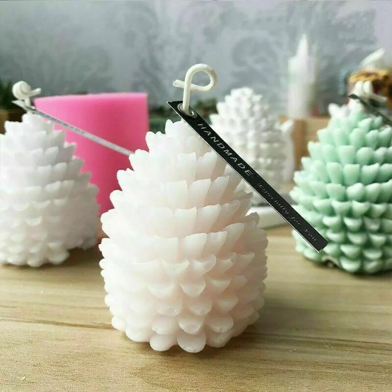 Classic Design Pine Cones Mold - đánh giá và giá Candle Supplies For Sale