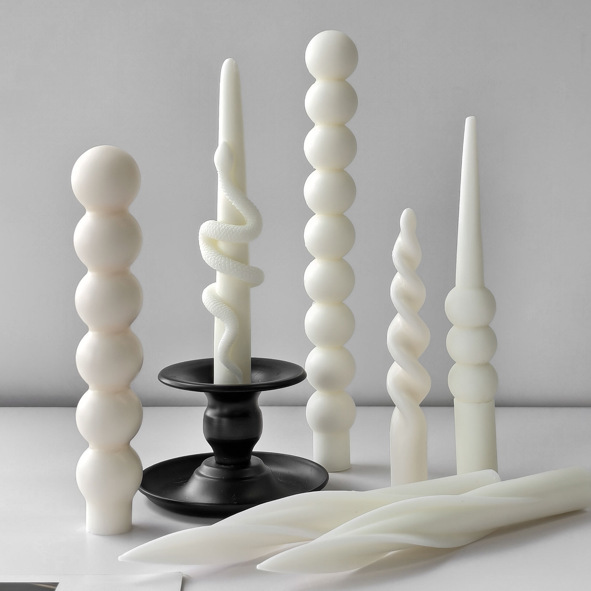 Geometric Long Rod Candle Mold - đánh giá và giá Candle Supplies Storage
