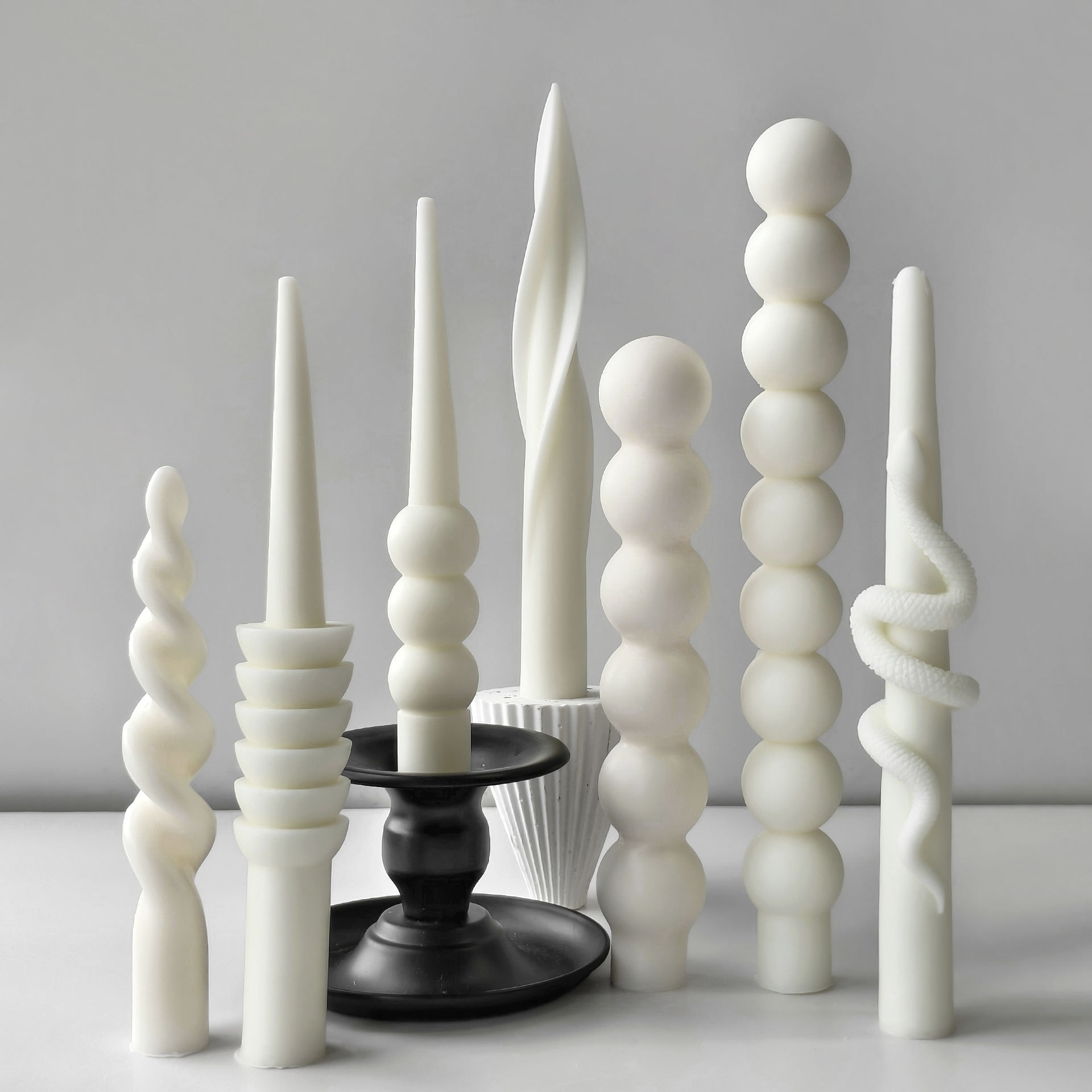 Geometric Long Rod Candle Mold - đánh giá và giá Candle Supplies Storage