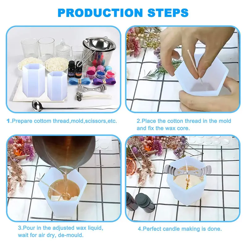 Xi Lanh Nến Silicon Khuôn Nhựa - đánh giá và giá Candle Supplies Storage